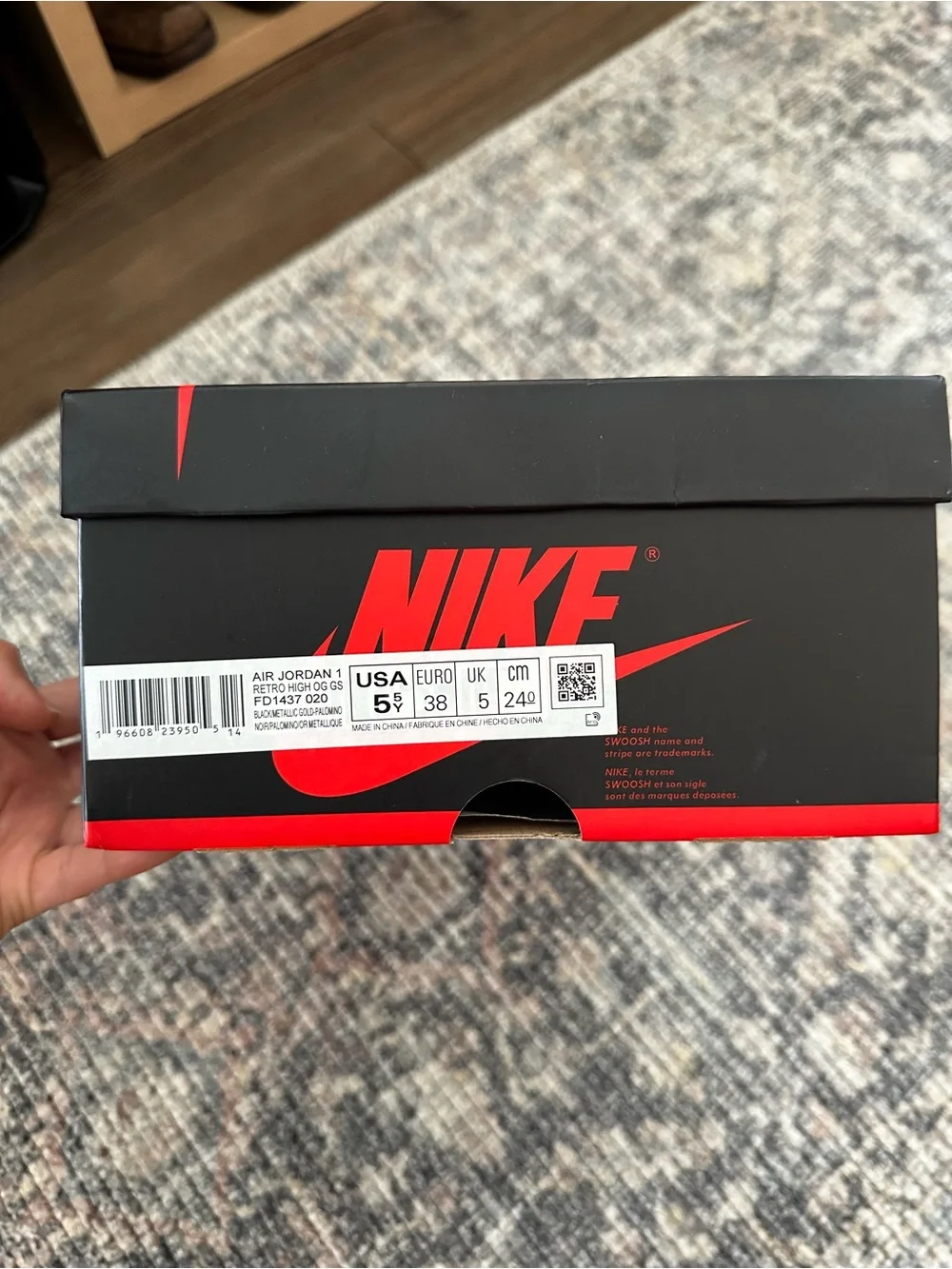 Nike Air Jordan 1 Mid — Black & Brown Sneakers